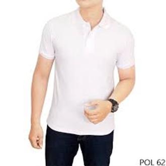 Kaos kerah polos / Kaos Polo warna Putih /T-shirt Pria/ / Model terbaru / Nyaman dipakai / kwalitas premium / Dedek jaya