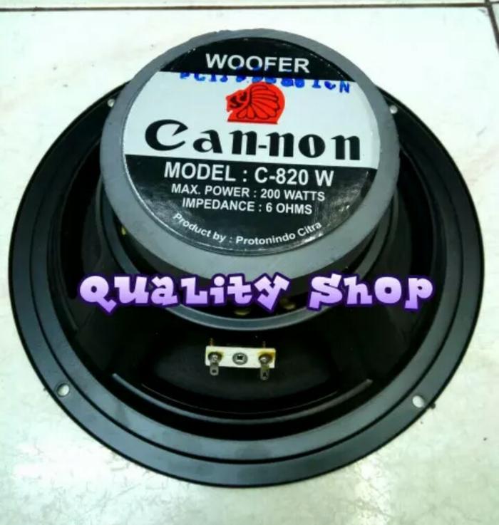 ORIGINALS speaker woofer canon 8 inch 200 watt