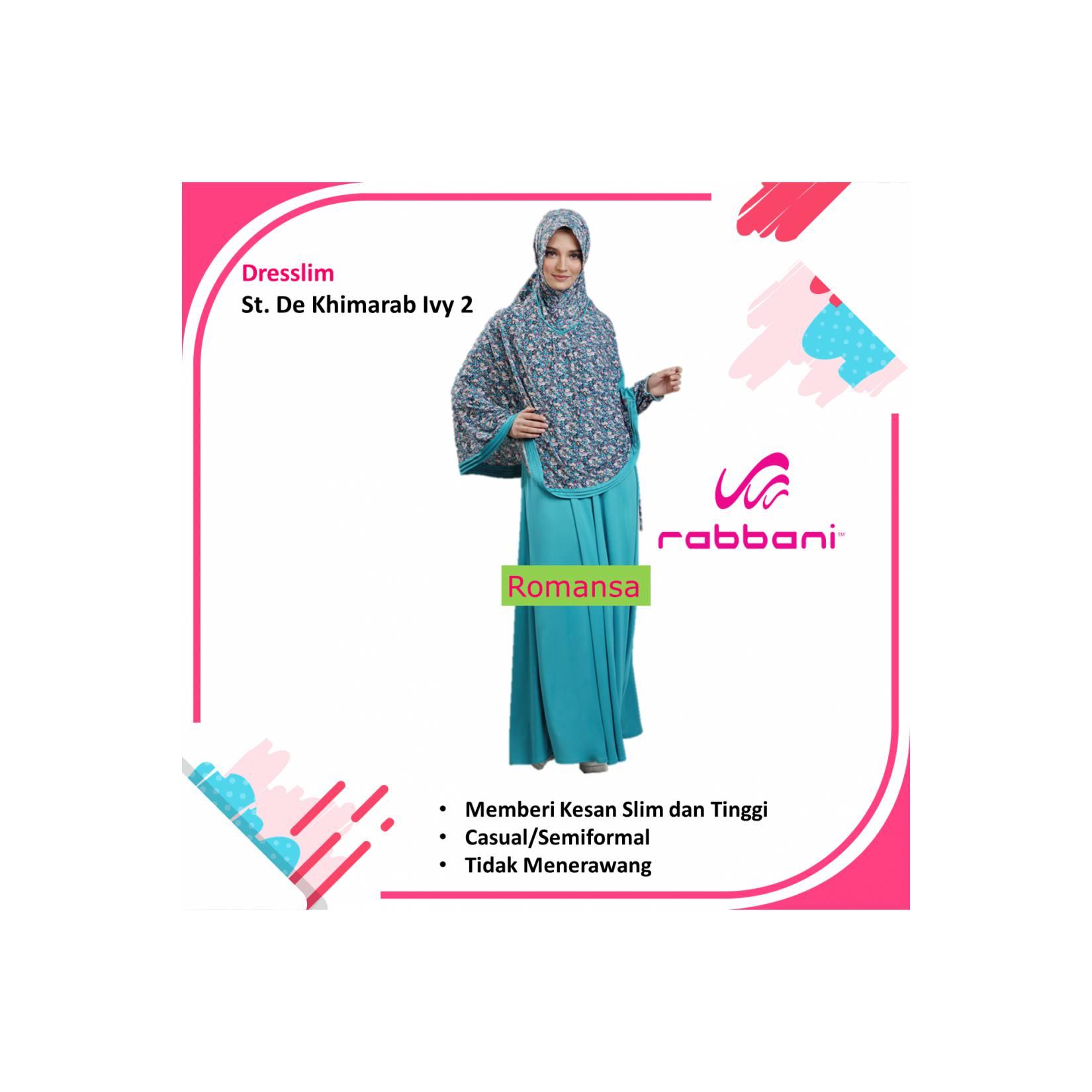 Baju Muslim Gamis RABBANI - Navy
