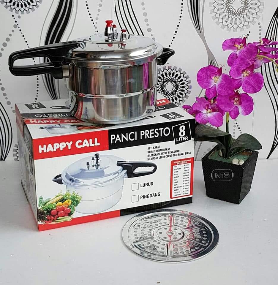 PANCI PRESTO HAPPY CALL 8 LITER / PRESSURE PAN
