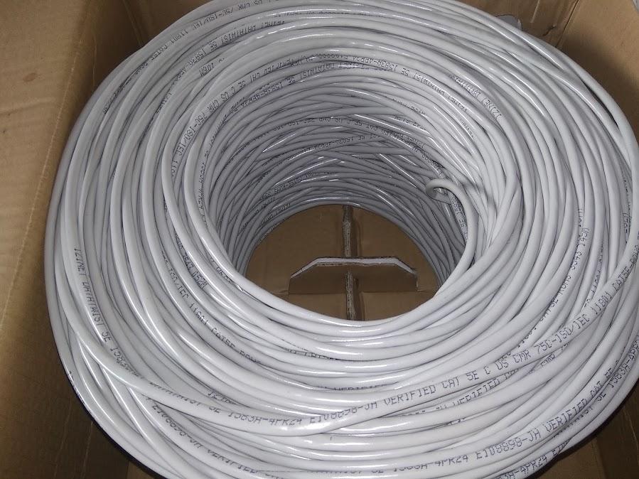 Kabel IziNet LAN/UTP Rj45 Cat 5e 50 meter siap pakai - Kualitas Diatas Vscolink