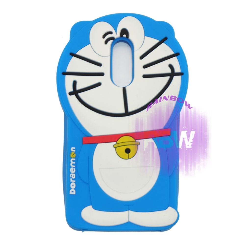 Rainbow Silicone 3D Case Xiaomi Redmi 5 Plus / Soft Case Boneka Lucu / Casing Doraemon Xiaomi Redmi 5 Plus / Case Hp / Silikon Casing / Casing Xiaomi Redmi 5 Plus - Doraemon Biru