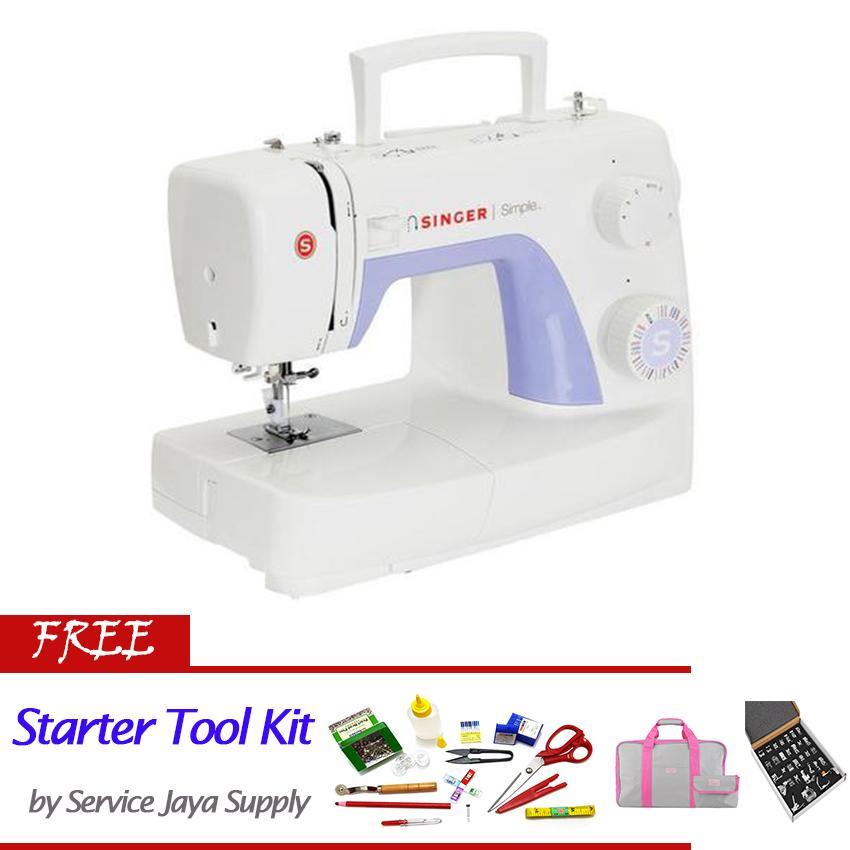 Singer 3232 SIMPLE Mesin Jahit Portable +FREE SJS Starter Kit