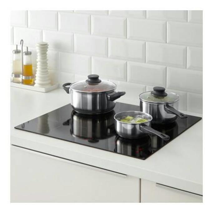 Alat Masak Ikea Annons Panci Masak Set Isi 3Pc-Baja Tahan Karat-Stainles Stok Terbatas !!
