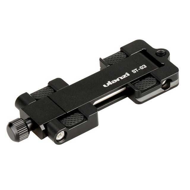 Tripod hp/Tripod kamera/Tripod handphone/Tripod velbon/Tripod kamera dslr/Tripod dslr/Tripod mini/Tripod gorilla/Tripod takara Ulanzi Clamp Smartphone Hot Shoe Flash Mount Holder