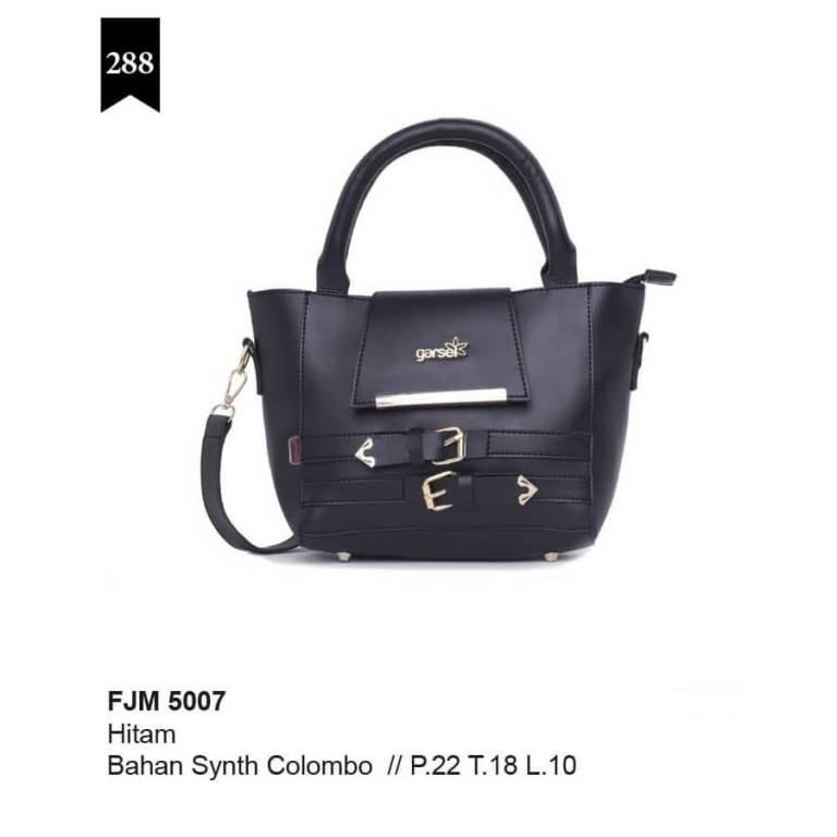 Garsel Fashion Tas Handbag Wanita Hitam FJM 5007 .