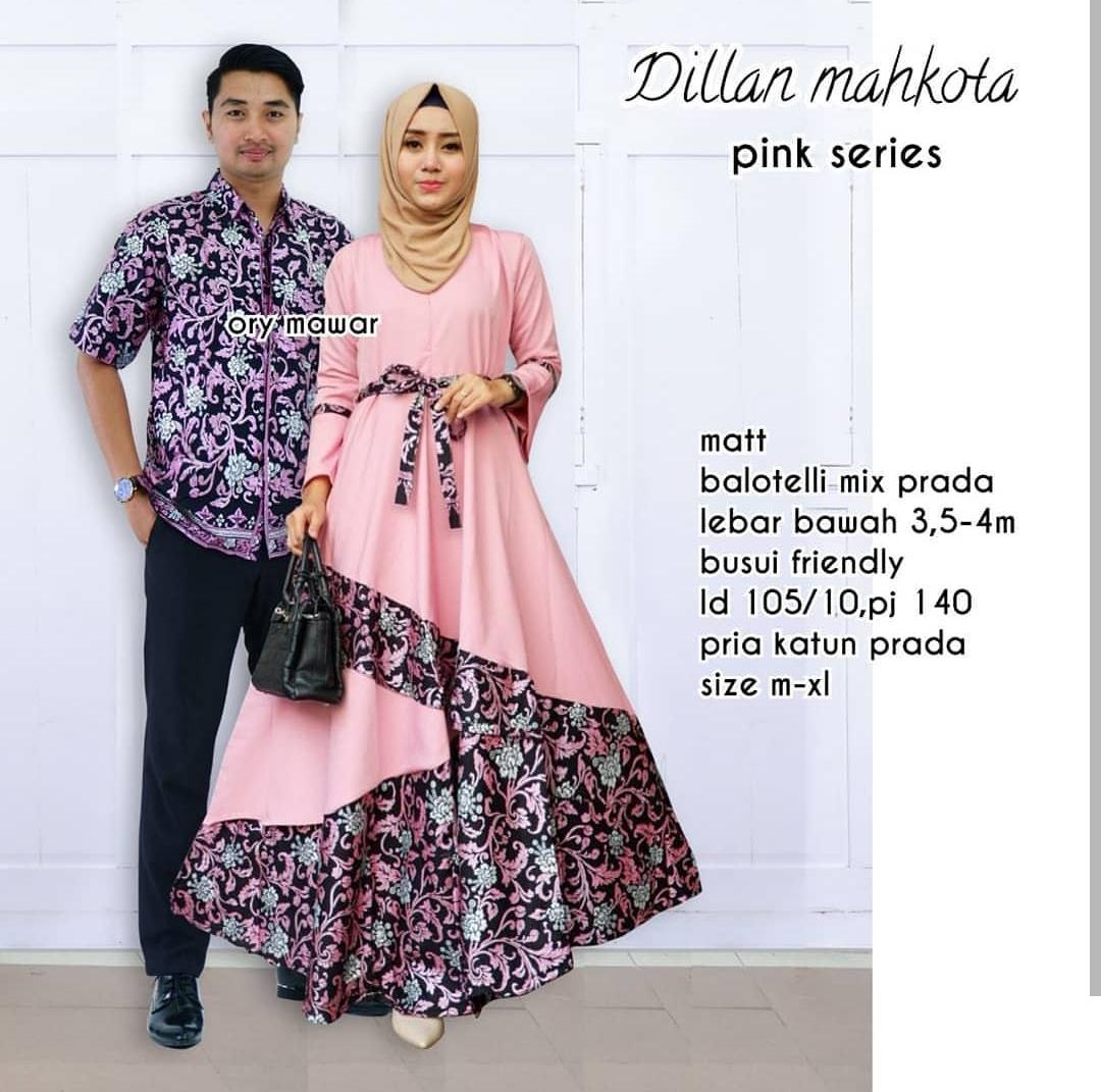 TERMURAH - BATIK COUPLE DILAN PINK
