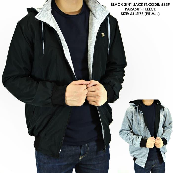 Shinu Lucky Jaket Parasut Bolak Balik 2 in 1