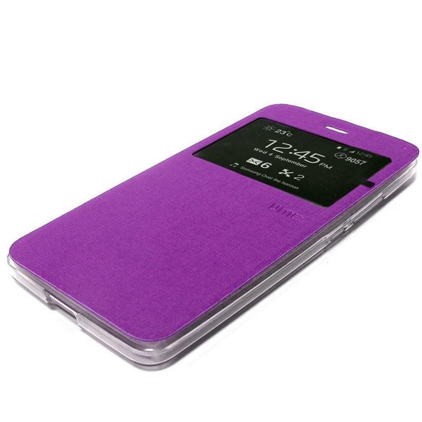 Ume sarung FlipCover Acer Liquid Jade S55 / Acer S55 Flip Shell - Ungu