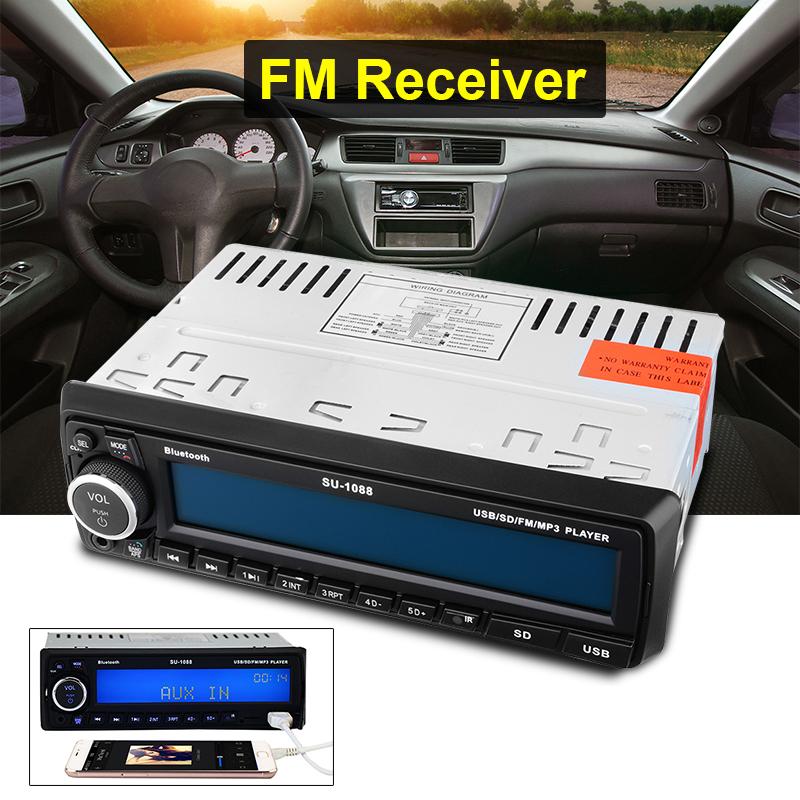 Bluetooth Digital Car Stereo Headunit Radio Player FM USB/TF MP3/WMA 12V MA725