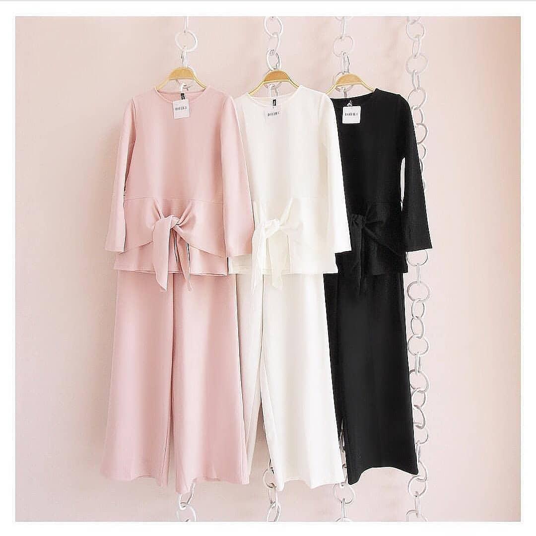Baju Original Marisa Set Panjang Balotelly Hijab Casual Pakaian Muslim Wanita Muslim Modern Terbaru Termurah 2018