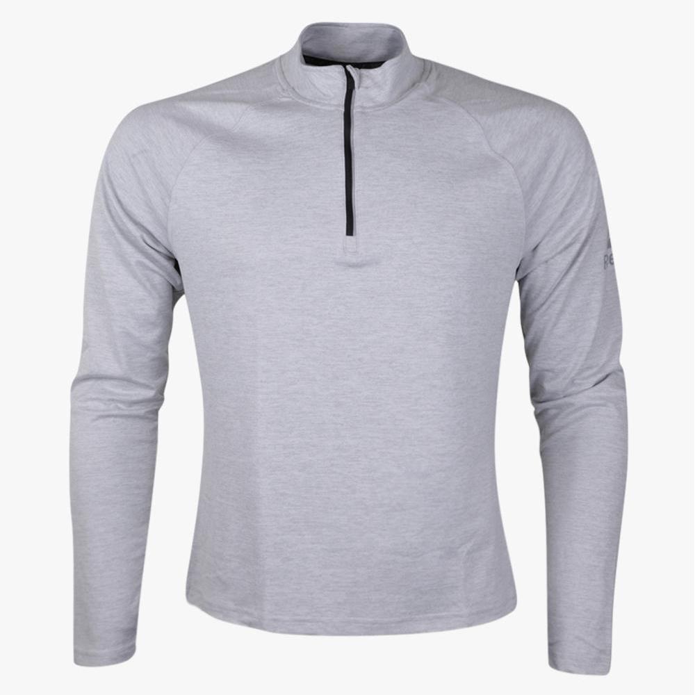 Reebok Reflective Speedwick Quarter Zip Men's Jacket - Grey