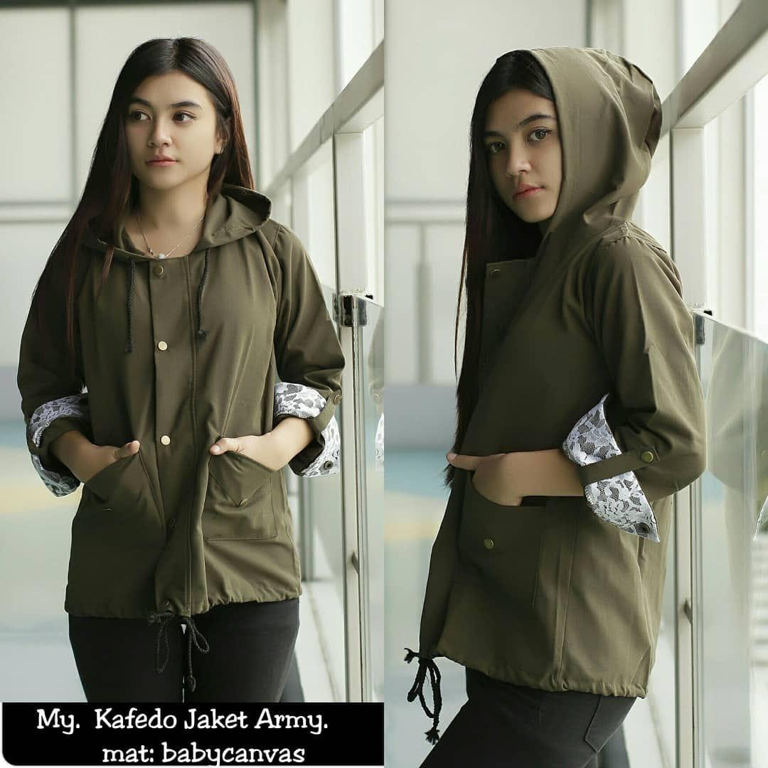 Kafedo Jaket - Fashion Jaket Parka Wanita