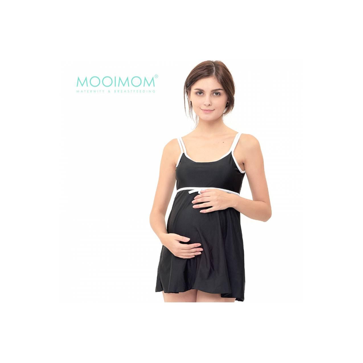 MOOIMOM Maternity One Piece Swimsuit Baju Renang Ibu Hamil