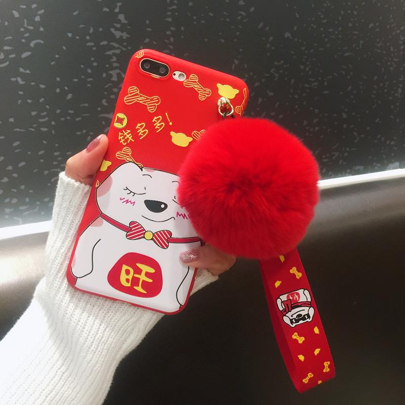 Wang Selubung Ponsel 8 PLUS Tahun Kelahiran Apple Identitas Selubung Lunak Ipone6s Clifford