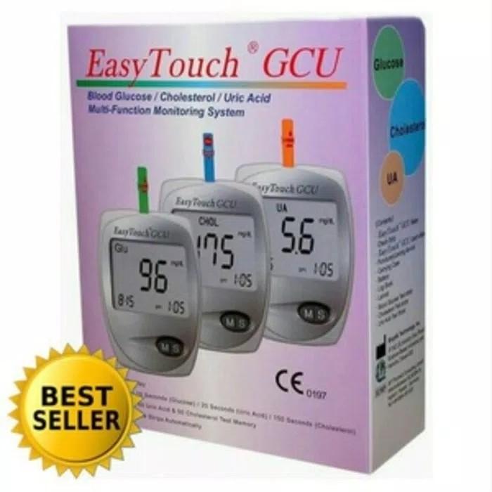 SALE - EASY TOUCH GCU 3 IN 1 ALAT CEK KOL GULA DAN ASAM URAT Original