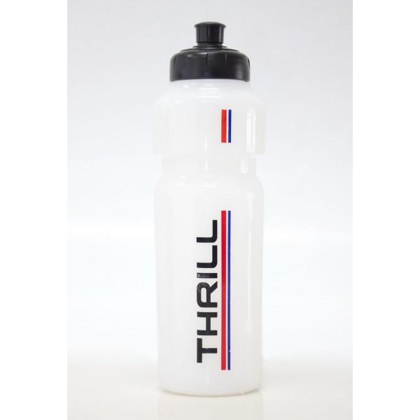 BOTOL SEPEDA THRILL - BOTOL MINUM SEPEDA THRILL DUAL LINE CLEAR BLK