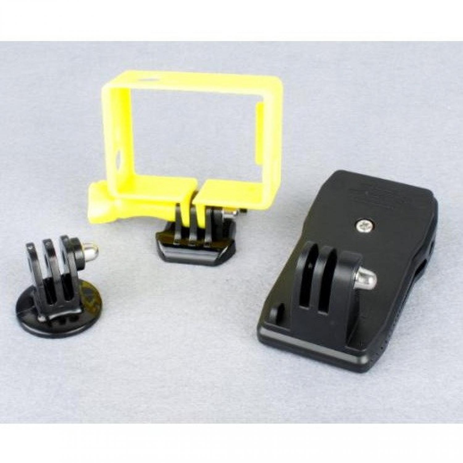 Tripod hp/Tripod kamera/Tripod handphone/Tripod velbon/Tripod kamera dslr/Tripod dslr/Tripod mini/Tripod gorilla/Tripod takara TMC Frame Mount Tripod Cradle Hat Clip Clamp GoPro - EBL029