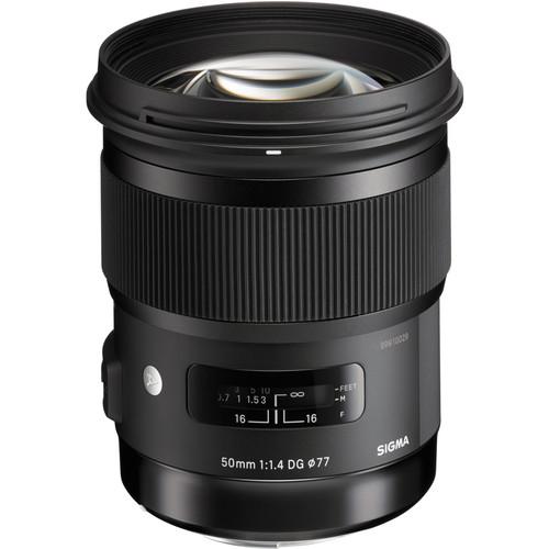 Lensa Sigma 50mm F1.4 DG HSM For Nikon