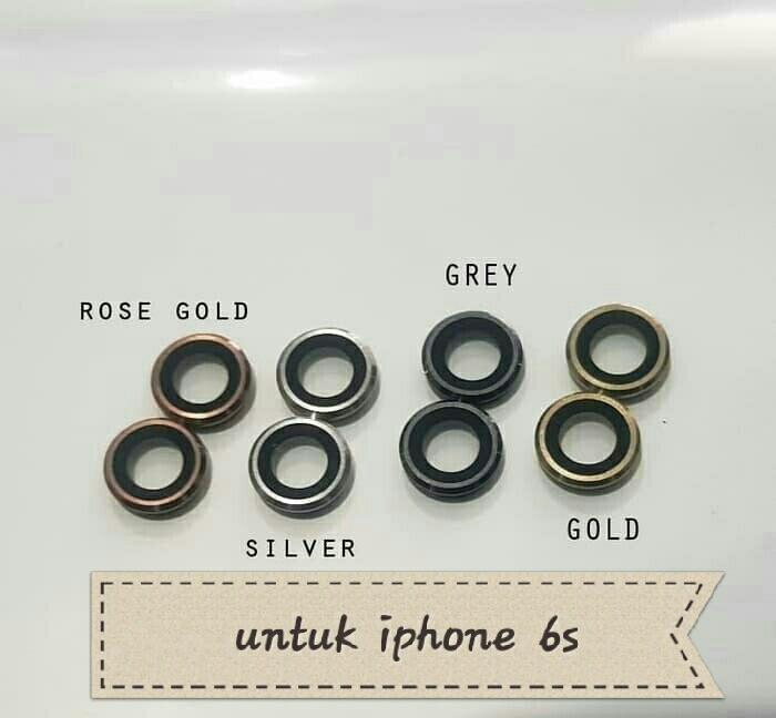 Ring Lens / Kaca Lensa Kamera belakang Iphone 6S Original