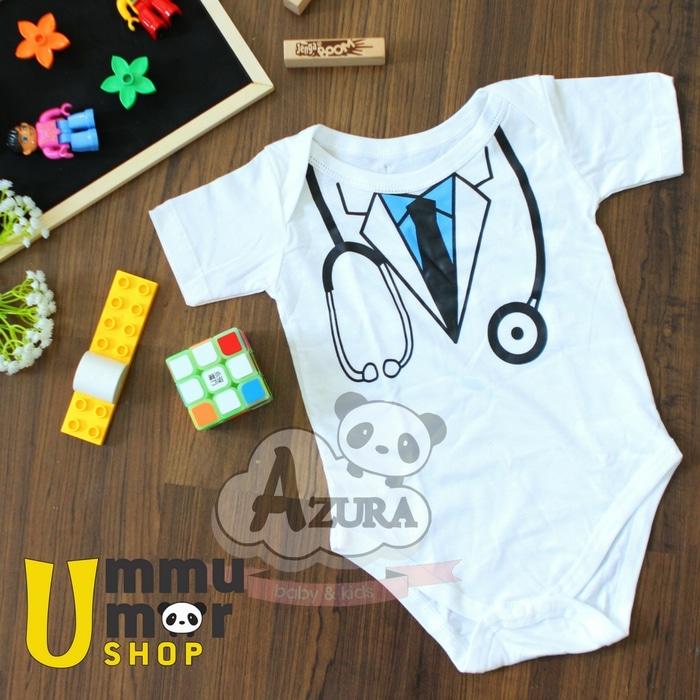 Jumper Kaos Baju Bayi Karakter Dokter Laki-laki