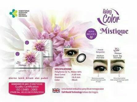 Promo - Softlens Mistique by living color Original