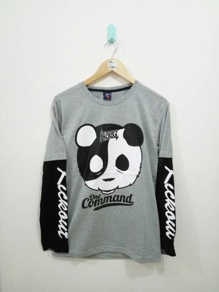 baju kaos lengan panjang panda kickout apparel kick out distro