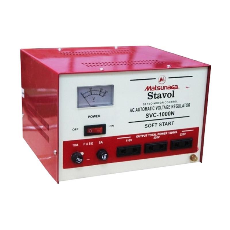 Matsunaga Stabilizer Voltage Svc-1000n Stavolt Motor Penstabil Tegangan Listrik 1000va By Blue Market