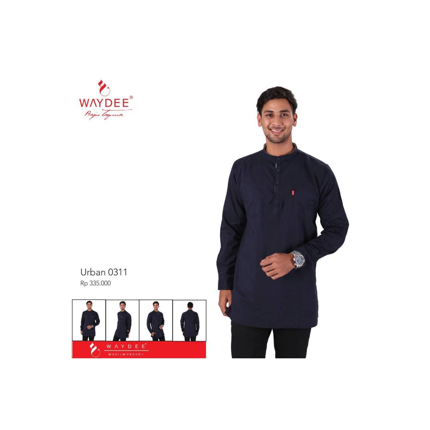 baju koko tangan panjang waydee Urban 0311