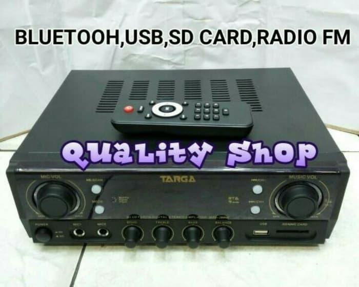 Original power amplifier targa TR BN-302 bluetooh,usb sd dan radio