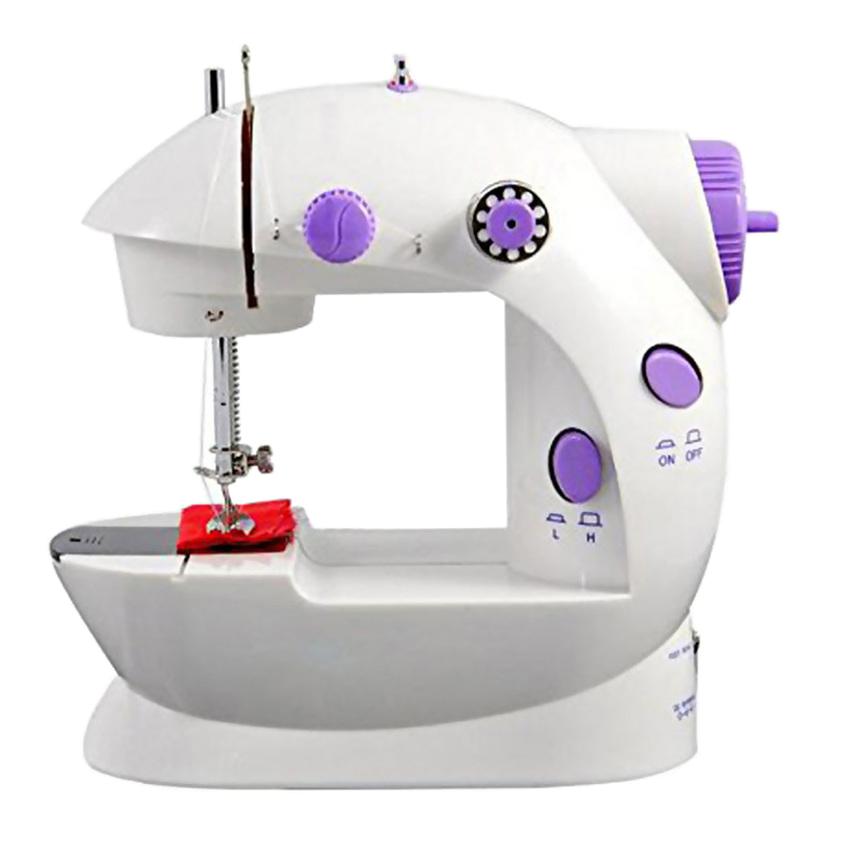 Mini Sewing Machine Portable GT-202 - Mesin Jahit Mini - Putih
