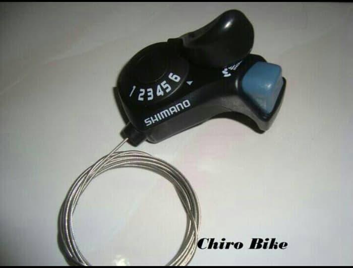 ASLI!!! shifter 6 speed shimano TX30 kanan saja - 1K4FCR
