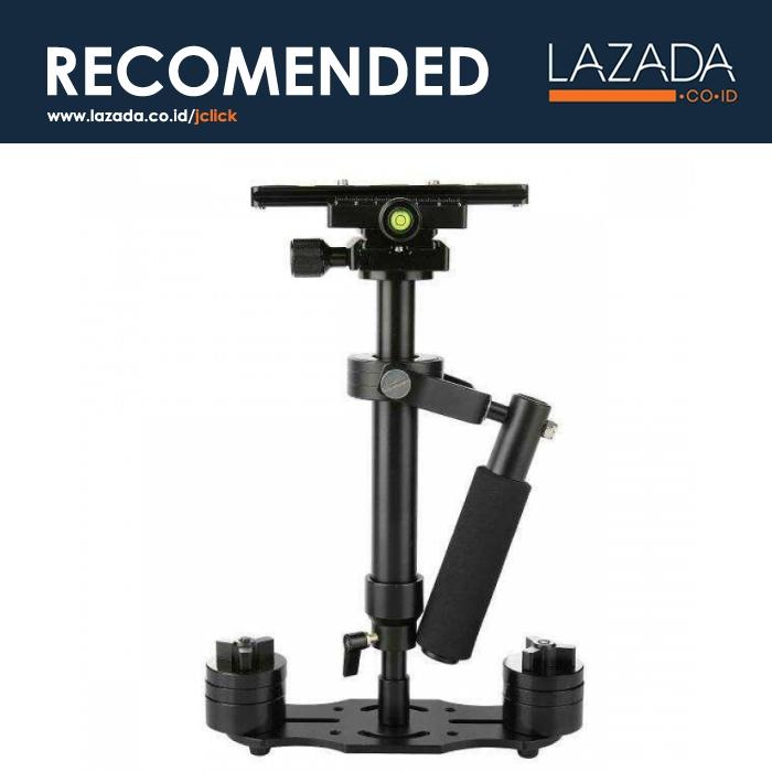 Kamera Flash L Bracket Dual Panas Sepatu Pemegang Mount 