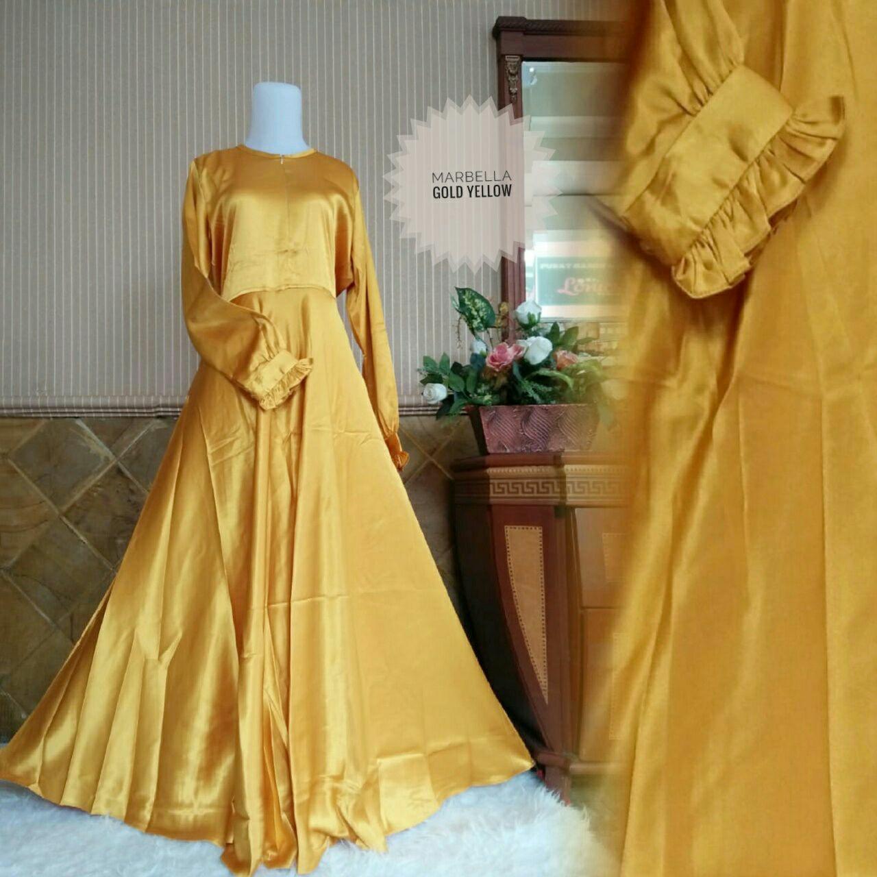 Lonicsgamis Marbella sapphier Gamis pesta gamis mewah gamis lebaran