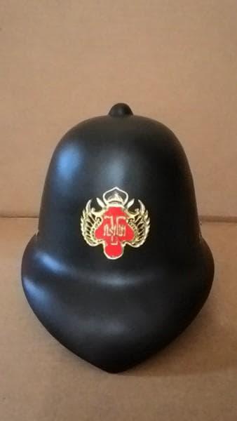 Topi inggris hitam doff logo kraton jogja