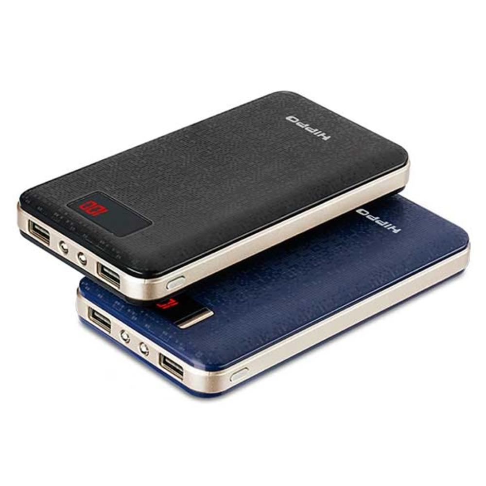 Hippo Power Bank Viure 20000MAH Simple Pack - Hitam