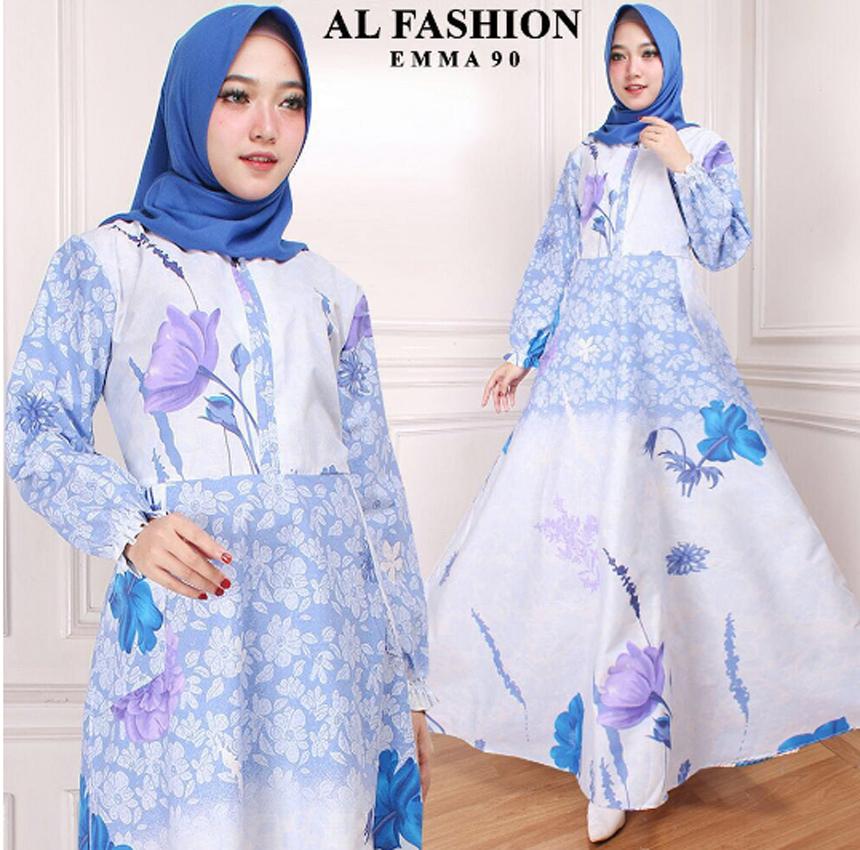 TotallyGreatShop Gamis Pesta Katun Motif Cantik - Syari Syarie Pesta Busui Real Pic - Remaja Wisuda Payung Umbrella - Baju Lebaran terbaru kekinian ...