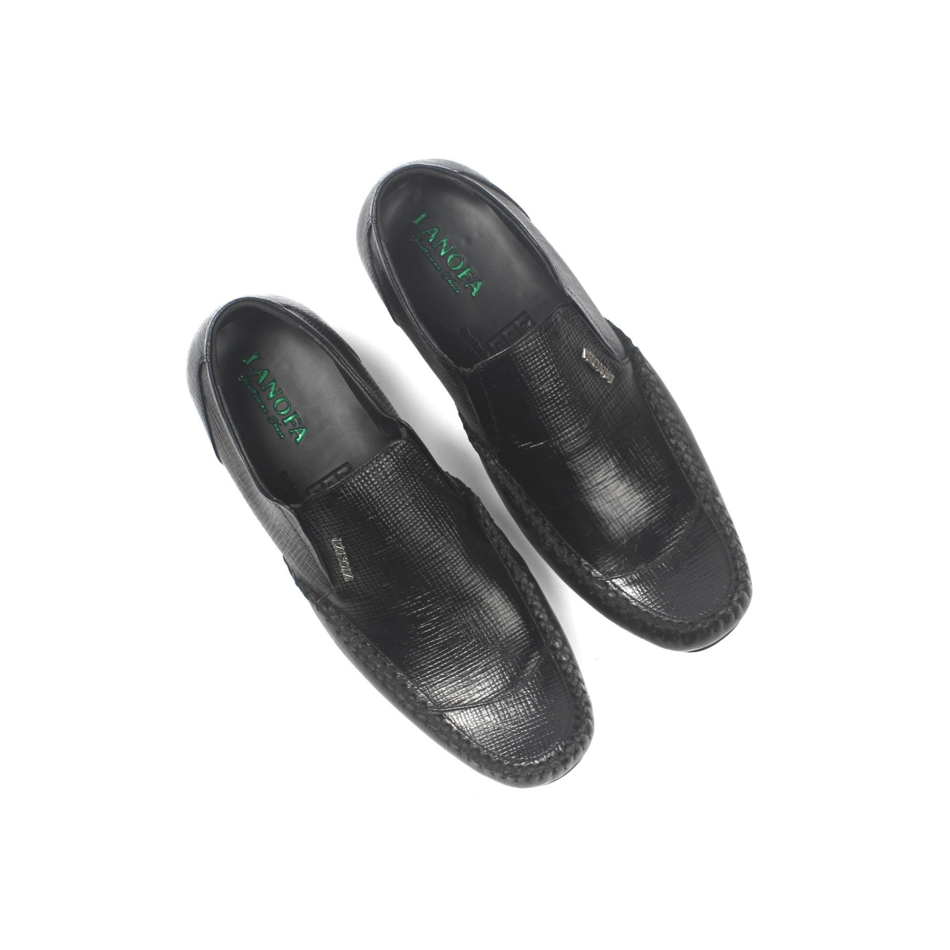 Sepatu Pantofel Kulit Pria LANOFA LNF1157 Di Jakarta
