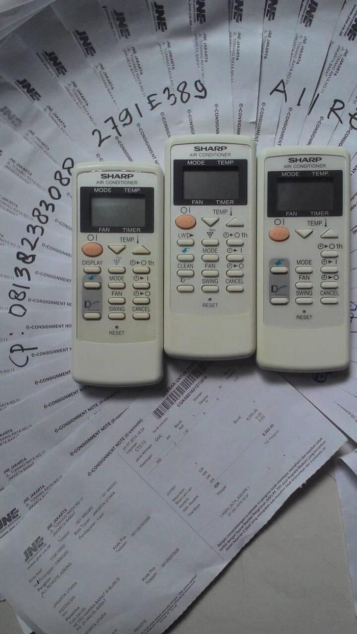 ORIGINAL - Jual Remote Remot AC Sharp Plasmacluster Plasma cluster Original