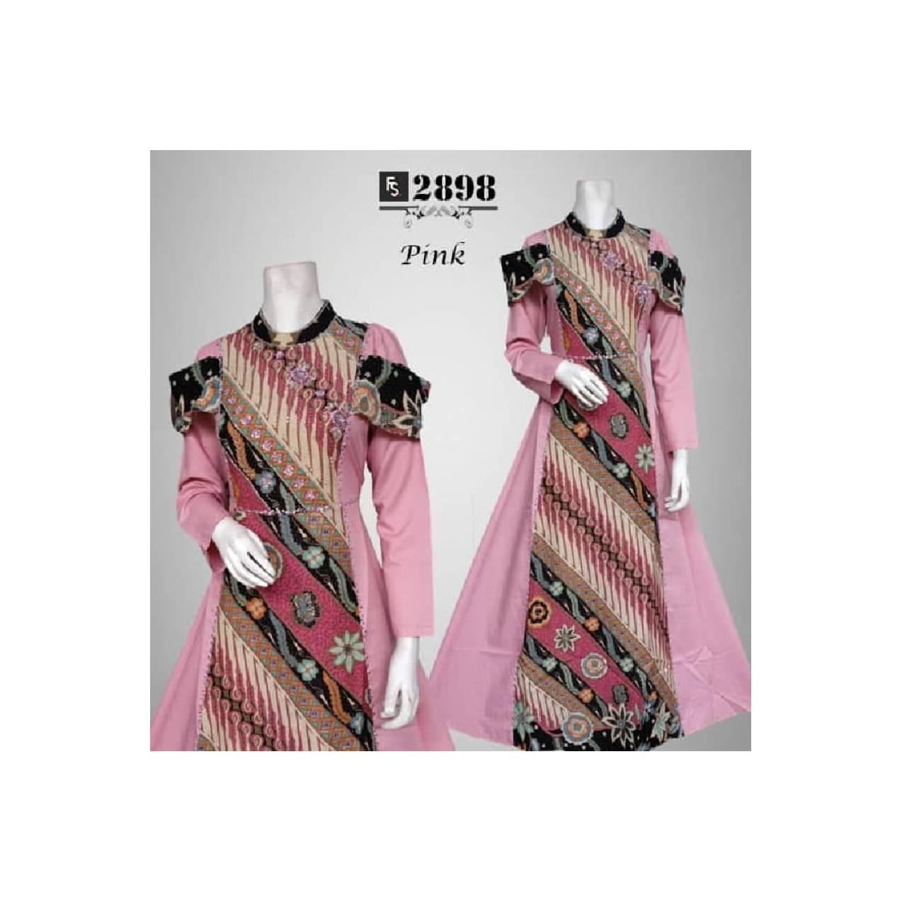 GAMIS PESTA BAJU GAMIS LEBARAN MEWAH Baju Pesta Zenia FS2898