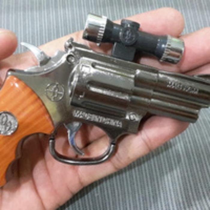 KOREK GAS, KOREK API, MANCIS PISTOL REVOLVER LASER