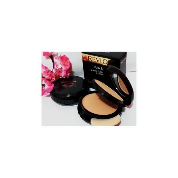 BEDAK REVLON TWC 2In1 - Colorstay 2 Way Foundation Powder Black-Gold