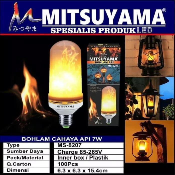 Lampu Api Bohlam Api 7W 3 fungsi MS 8207