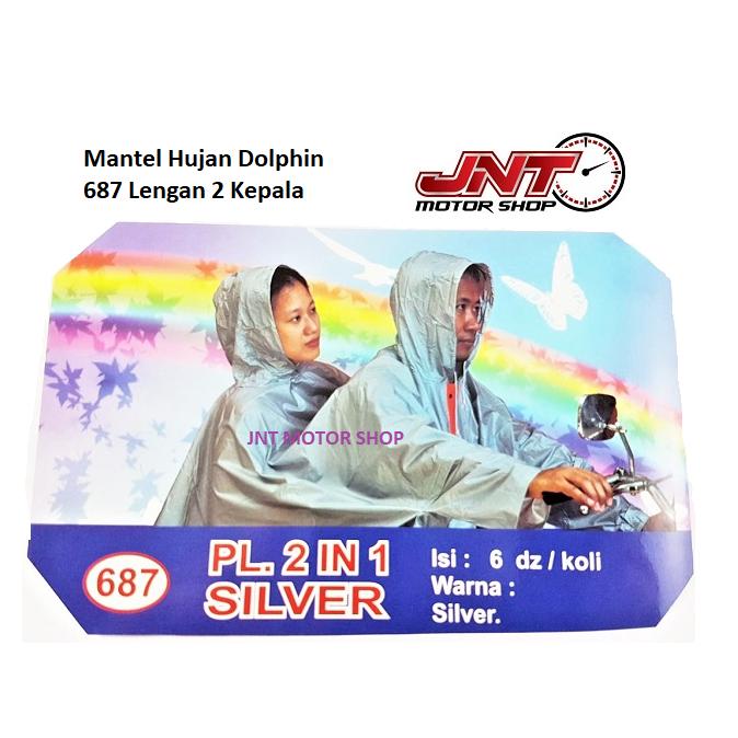 Mantel Hujan Dolphin 687 - Lengan 2 Kepala