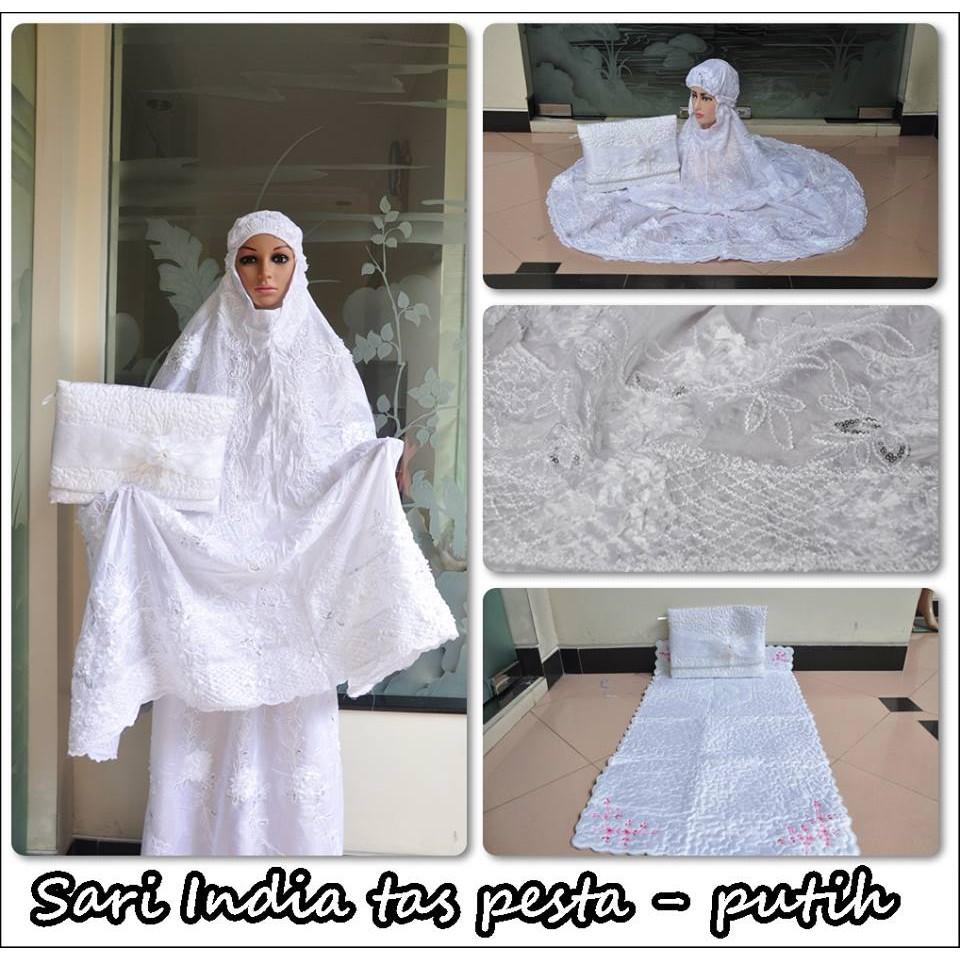 PUSAT GROSIR MUKENA DEWASA TAS PESTA SARI INDIA