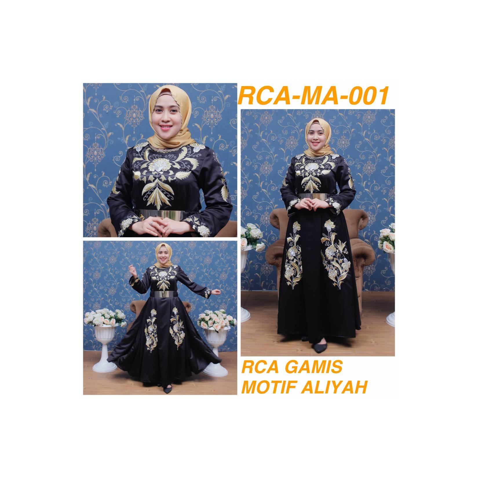 Baju Gamis Motif Aliyah