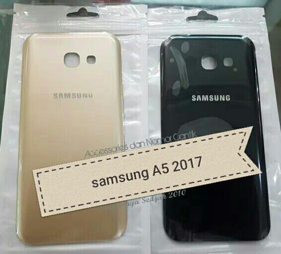 Backdoor / Tutup Belakang Samsung A5 2017 (SM-A520) Original *kaca (bukan plastik yg biasanya di produk kw)