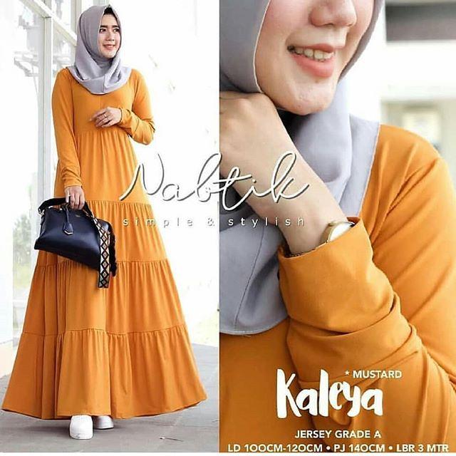 Outday Store - Kaleya Maxi - Busana Muslim Gaya Maksimal Lebaran 2018
