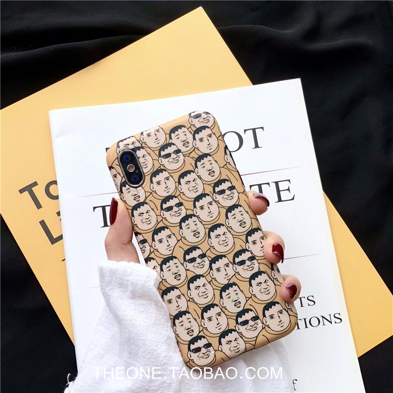 Gian Casing HP Aneh tapi Lucu Menarik Ekspresi Casing Lunak Iphone7plus Bungkus Penuh