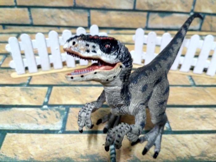 Velociraptor figure T rex dinosaurus jurassic